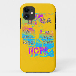 Case-Mate iPhone Case USA Hillary Hope Stronge Together