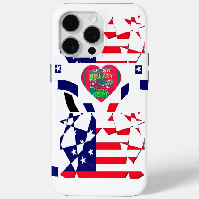 Coques Case-Mate iPhone USA Hope Beau drapeau national Extraordinaire Desi (Verso)