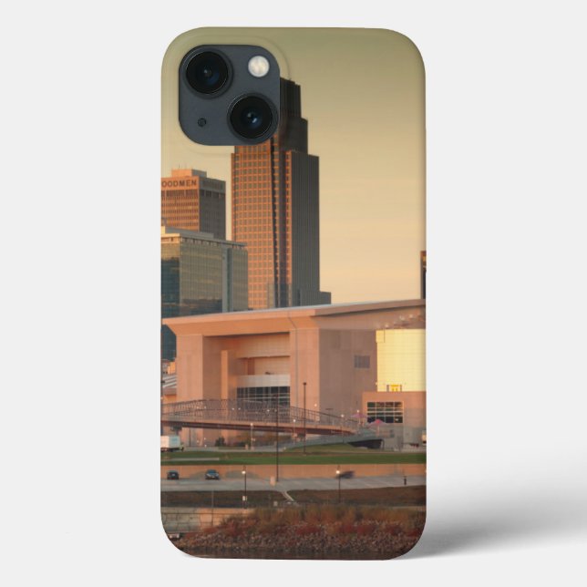 Coques Case-Mate iPhone USA, Nebraska, Omaha, Skyline (Verso)