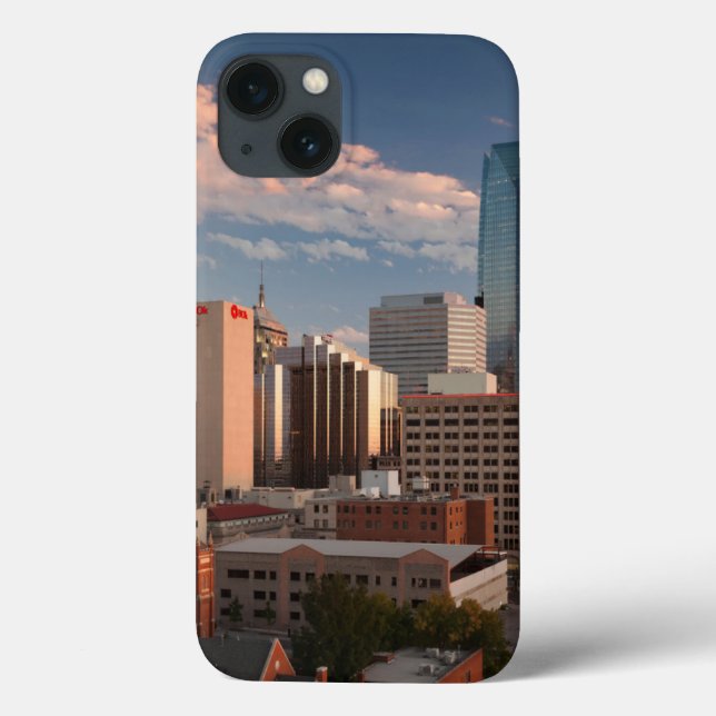 Coques Case-Mate iPhone USA, Oklahoma, Oklahoma City, Ville élevée (Verso)