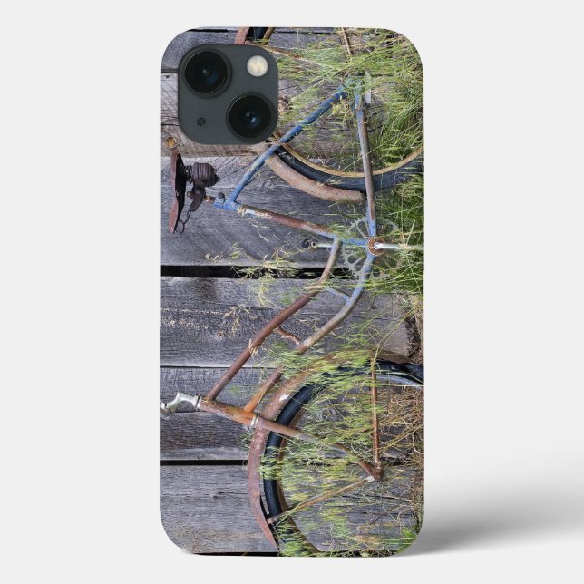 Coques Case-Mate iPhone USA, Oregon, Bend. A dilapidated old bike (Verso)