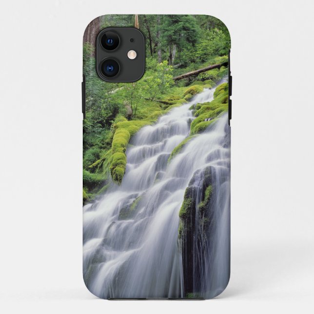 Coques Case-Mate iPhone USA, Oregon, Proxy Falls. Les chutes Proxy se préc (Dos)
