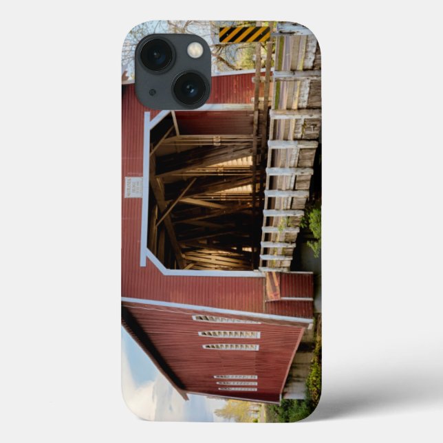 Coques Case-Mate iPhone USA, Oregon, Scio, Shimanek Bridge (Verso)
