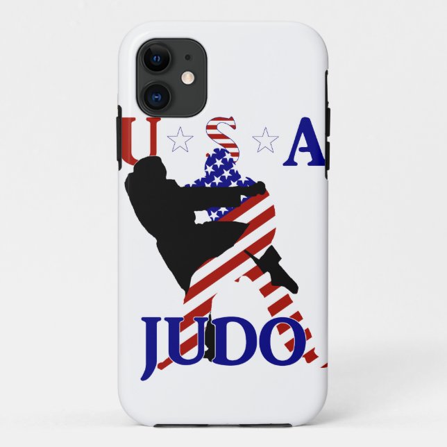 Coques Case-Mate iPhone USA Patriotique Martial Arts JUDO (Dos)