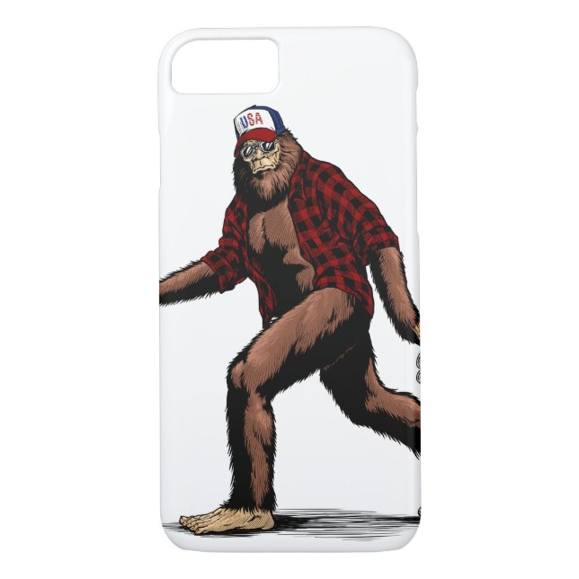Coques Case-Mate iPhone USA Sasquatch (Dos)