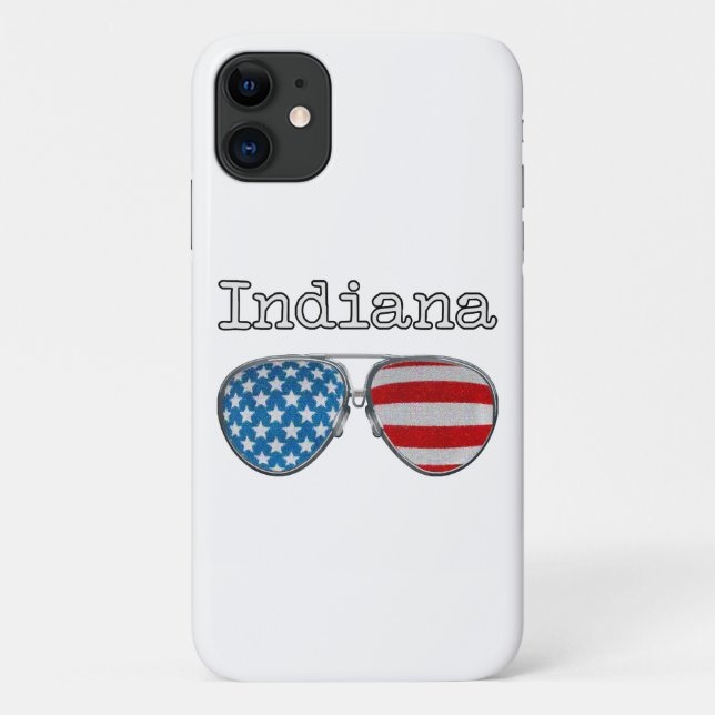 COQUES Case-Mate iPhone USA VERRES PILOTES INDIANA (Dos)