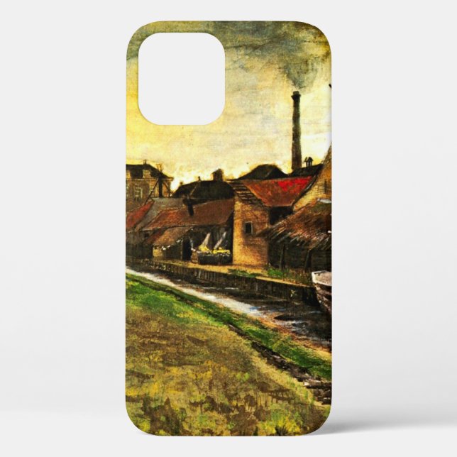 Coques Case-Mate iPhone Usine sidérurgique à La Haye par Vincent van Gogh (Verso)
