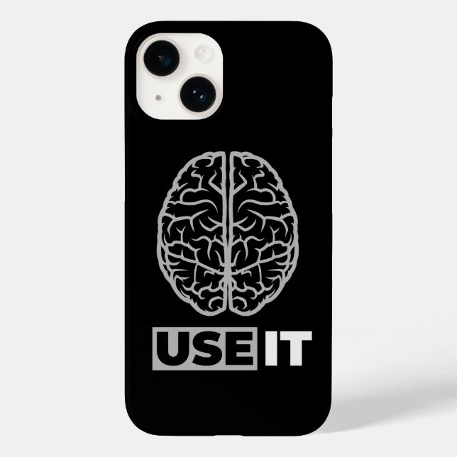 Coques Case-Mate iPhone Utiliser - Conception du cerveau (Verso)