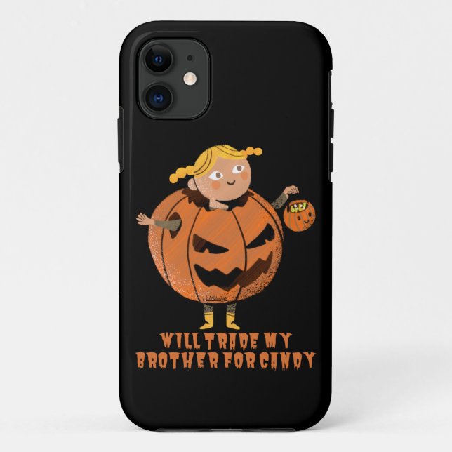 Coques Case-Mate iPhone VA COMMERCIALISER MON FRÈRE POUR UN HALLOween drôl (Dos)