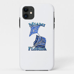 Case-Mate iPhone Case Vacances à Miami Floride Tribal Stingray Plage