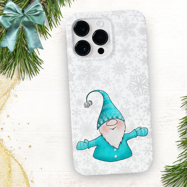 Coques Case-Mate iPhone Vacances d'hiver Gnome mignonne Noël (Créateur téléchargé)