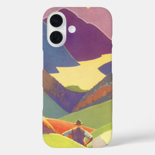 Coque Pour iPhone 16 Vacances familiales vintage, pique-nique dans les 
