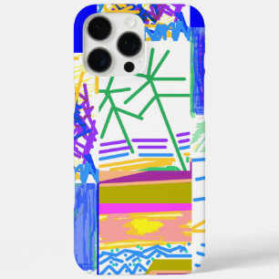 Coque iPhone 16 Pro Max Vacances festives Abstraites