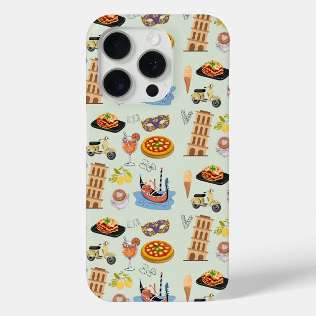 Coques Case-Mate iPhone Vacances parfaites en Italie (Verso)