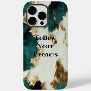 Coque Case-Mate iPhone Vache blanche de l'Ouest Emerald Gold