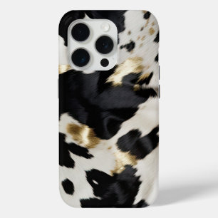 Coque Case-Mate iPhone Vache blanche noire