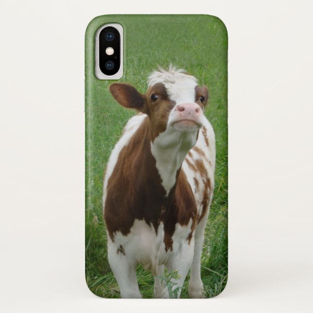 Coques Case-Mate iPhone Vache laitière sur la ferme (Dos)