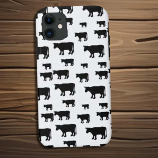 Case-Mate iPhone Case Vache noir blanc Coque-coque iphone Mate