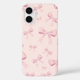 Coque Pour iPhone 16 Vaches roses mignonnes Coquette Cottage chic