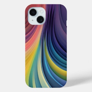 Coque Case-Mate iPhone Vague Abstrait de Vague Colorée