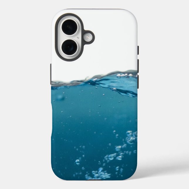 Coques Case-Mate iPhone Vague cool bleu clair (Verso)