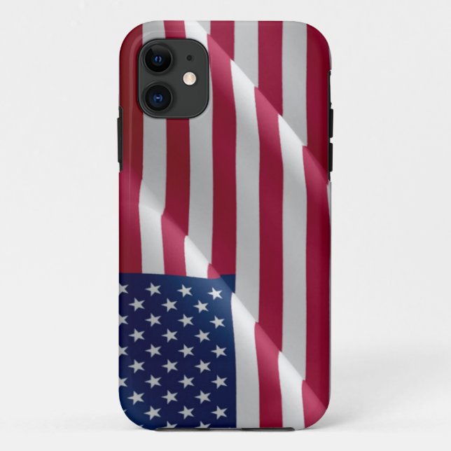 COQUES Case-Mate iPhone VAGUE DE DRAPEAU AMÉRICAIN (Dos)