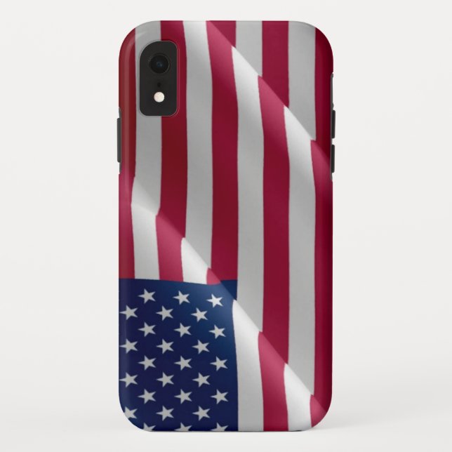 COQUES Case-Mate iPhone VAGUE DE DRAPEAU AMÉRICAIN (Dos)