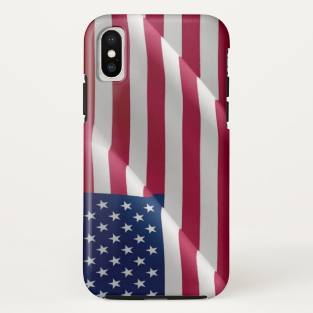 COQUES Case-Mate iPhone VAGUE DE DRAPEAU AMÉRICAIN (Dos)