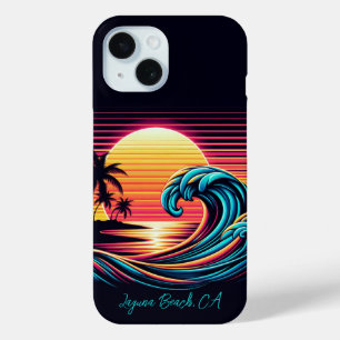 Coque Case-Mate iPhone Vague de Surf rétro Sunset