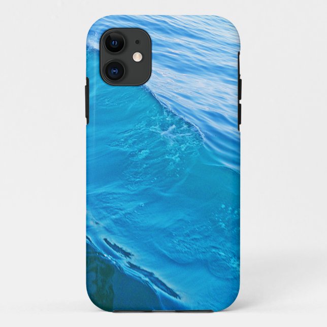Coques Case-Mate iPhone vague d'eau bleue cool (Dos)