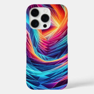 Coque iPhone 16 Pro Vague Lumineuse : Vibes Néon Phonecase