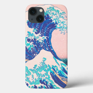 Case-Mate iPhone Case Vague rose peinture japonaise vintage surfeur
