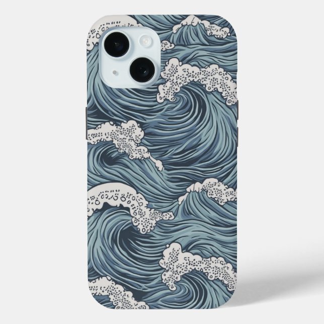Coques Case-Mate iPhone vagues 2 (Verso)