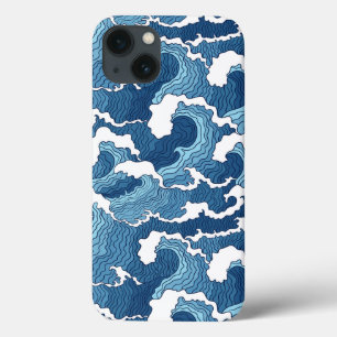 Coque Case-Mate iPhone Vagues Abstraites