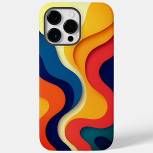Coque Case-Mate iPhone Vagues Abstraites colorées