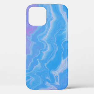 Case-Mate iPhone CASE VAGUES ABSTRAITES PASTEL ET BLEU