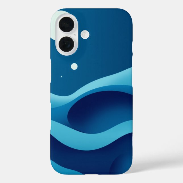 Coques Case-Mate iPhone Vagues célestes : Une Abstraite rêveuse (Verso)
