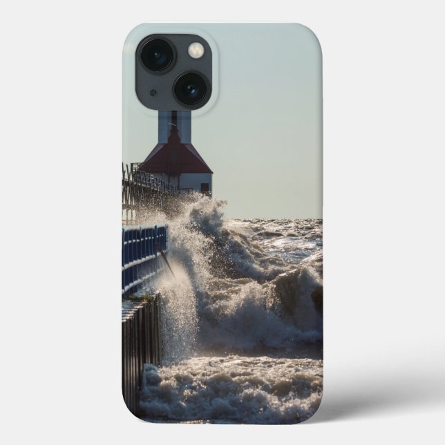 Coques Case-Mate iPhone Vagues De Fierce À Saint-Joseph (Verso)