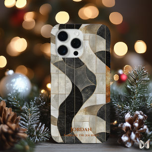 Coque Case-Mate iPhone Vagues de marbre abstrait – Design Élégance Terrie
