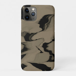 Case-Mate iPhone Case Vagues de Noir et Brown