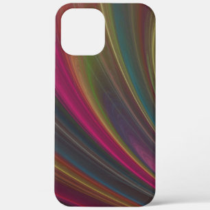 Coque iPhone 12 Pro Max Vagues de sable doux et coloré