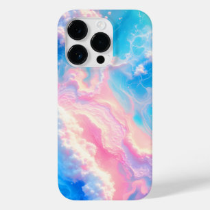 Coque Case-Mate iPhone Vagues d'océan bleu rose été mer plage turquoise
