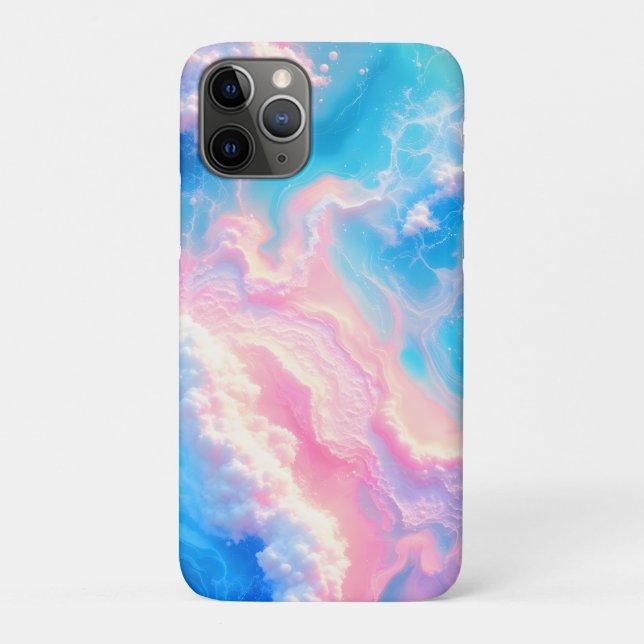 Coques Case-Mate iPhone Vagues d'océan bleu rose été mer plage turquoise  (Dos)