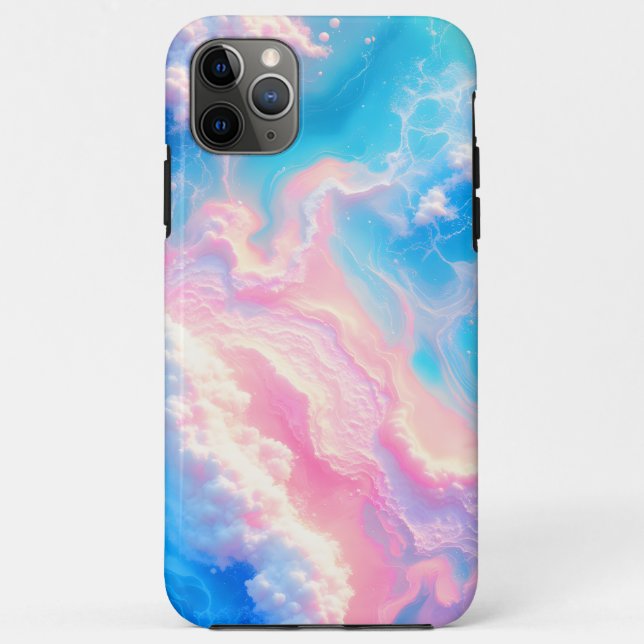 Coques Case-Mate iPhone Vagues d'océan bleu rose été mer plage turquoise  (Dos)