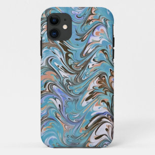 Etui iPhone Case-Mate Vagues en bleu acrylique pour l'art Abstrait