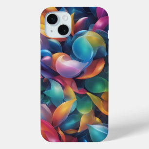Coque Case-Mate iPhone Vagues Multicolores 🎨 Art Abstrait Énergétique