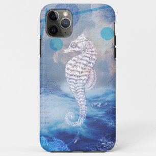 Case-Mate iPhone Case Vagues océaniques bleues vintages