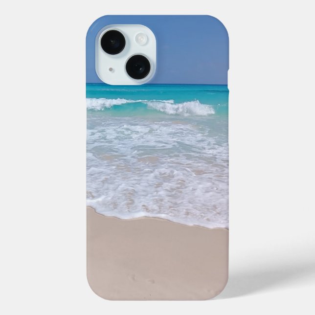 Coques Case-Mate iPhone Vagues océaniques turquoise vibrant Sérénité côtiè (Verso)