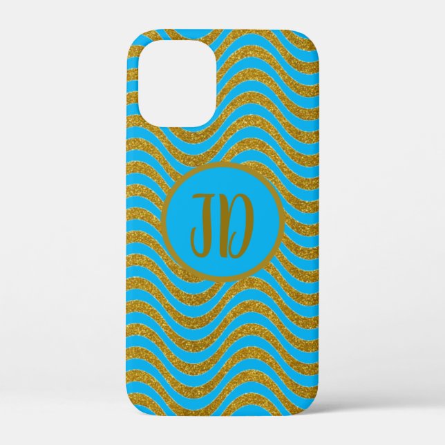 Coques Case-Mate iPhone vagues "or" (Verso)