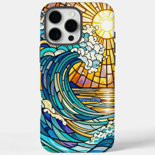 Coque iPhone 16 Pro Max Vagues radiantes - Libérer la beauté côtière